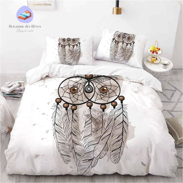 Housse de Couette Attrape Rêve Hibou